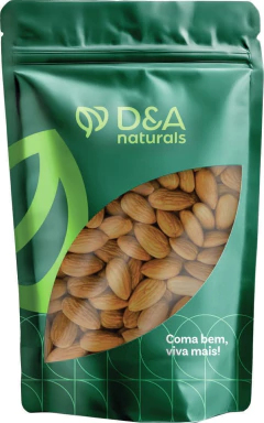 Amêndoa Crua Sem Casca 250g