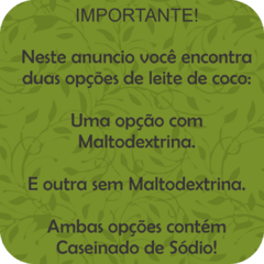 Leite De Coco Em Pó Comum 500g - loja online