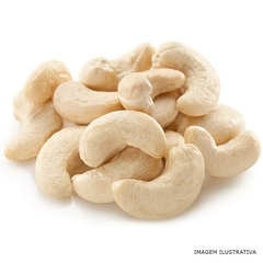 Castanhas de Cajú W1 Inteiras Crua 500g na internet