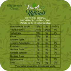 Eritritol 1kg - D&A Naturals