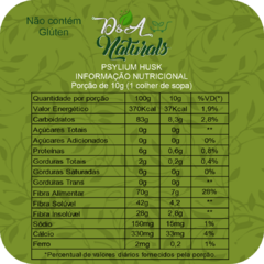 Psyllium Husk 1kg - D&A Naturals