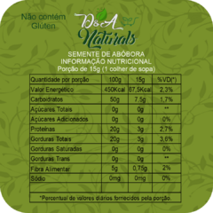 Semente De Abóbora Sem Casca Crua 1kg - D&A Naturals