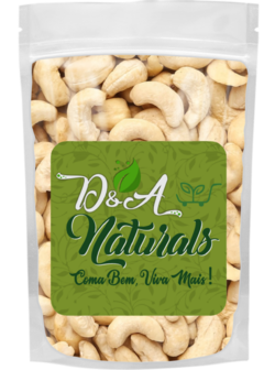 Castanhas de Cajú W1 Inteiras Crua 500g - comprar online