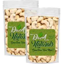 Castanhas de Cajú W1 Inteiras Crua 2kg - comprar online