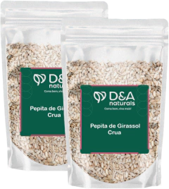 Pepita de Girassol Crua 2Kg - D&A Naturals