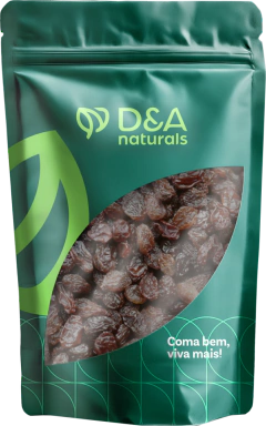 Uva Passa Preta Sem Semente 500g - comprar online