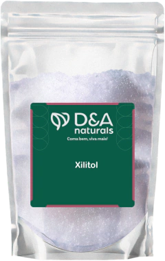 Xilitol Adoçante Natural 1kg - D&A Naturals