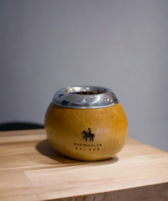 Mate de Calabaza Personalizado + Bombilla - Regionales del Sur