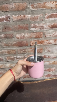 Mate Rosa Acero Inoxidable - Regionales del Sur