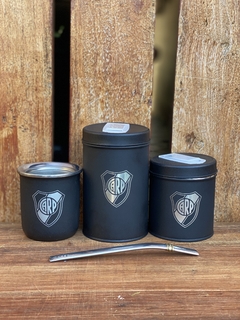 Set Negro de 3 (Mate + Yerbera + Azucarera) en internet