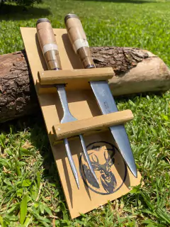 Juego de Cuchillo y Tenedor en Tabla on internet