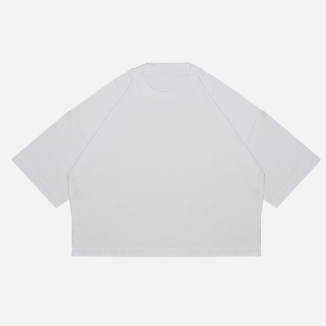 Remera Básica Blanca - Boxy Fit thumbnail 2