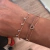 Pulsera Doble Cuatro Corazones - comprar online