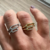 Anillo Doble Ovalo Abierto - comprar online