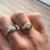 Anillo Drop Con Piedras