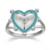 Anillo Corazón Esmalte en internet