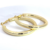 Argollas Grandes Dorado