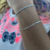 Pulsera Irregular Cadenita y Cubic - comprar online