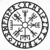 Bússola Wikink ou Vegvisir - em pvc - Gráfico Radiestesia - Radionica - comprar online