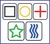 Cartas Zener - kit com 10 cartas 8x7 cm cada uma - radiestesia