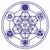Cubo de Metatron com sólidos de platão - Anjo Metatron - pvc - gráfico na internet