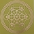 Cubo de Metatron - gráfico em cobre - radiestesia - placa radionica