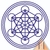 Cubo de Metatron - Anjo Metatron - pvc - gráfico na internet