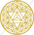 Flor da vida com Merkabah - gráfico em pvc - radiestesia radionica na internet