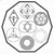Mandala Radiônica ou Mesa Radiônica - Mandala da Virada - Divorcio Energético - Ativação da Riqueza - Receber dinheiro - Relacionamento co criar