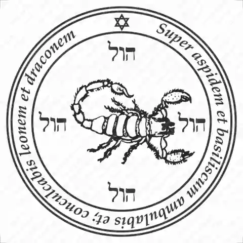 Quinto Pantaculo de Marte - Placa Radionica - Radiestesia