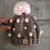 Gorrito pompones para 3/9 meses