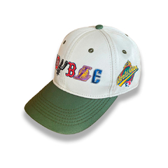Double Teams Letters Cap