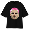 Griezmann big head pink tee