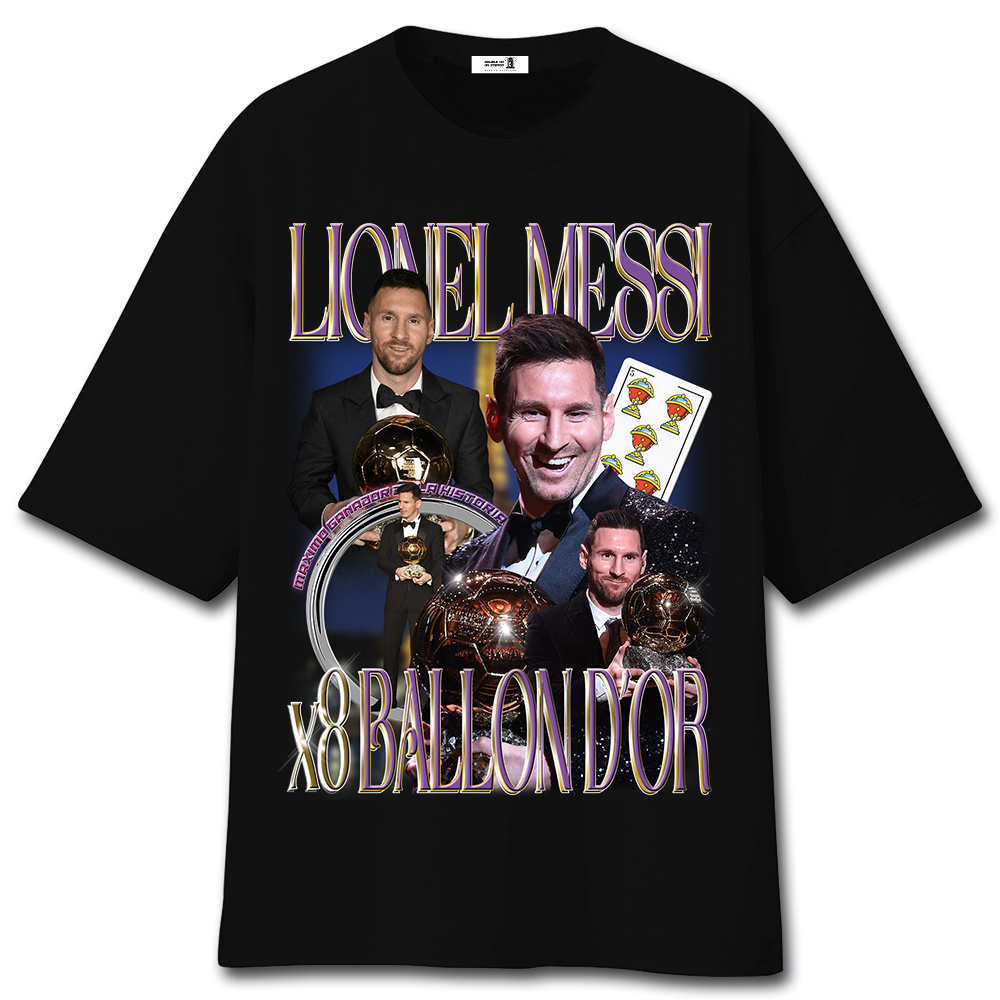 Lionel Messi Ballon D'Or Tee thumbnail 3