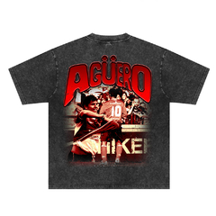 Agüero washed tee - Classic Idols Independiente - comprar online