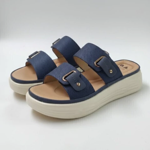 BA-SANDAL HEBILLA DOBLE AZUL (PRO 8024) - comprar online
