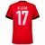 Camisa Portugal I 24/25(Rafael Leão) Versão Torcedor Nike Masculina - Vermelho - comprar online