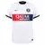 camisa de time paris saint german versão torcedor cor branca, camisa de futebol psg cor branca
