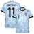 camisa seleção de portugal versão torcedor azul personalizada com nome e número do jogador joão félix.

