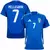 camisa de futebol seleção italia cor azul personalizada com nome e número do jogador pellegrini