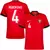 camisa seleção portugal I 24/25 personalizada com nome  e número do jogador Rúben Dias