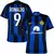 camisa de time inter de milão Itália personalizada com nome e número do jogador ronaldo