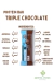 Barrinha de Proteina Triple Chocolate Cacow 40g