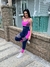 Legging Personalizada Recortes - Marinho - Pink - Chumbo - LADY FOCUS MODA FITNESS