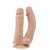 Pênis Duplo Prazer em Dobro - Medidas 19,5 X 3,5cm Cor Bege Cod: 7723BG - comprar online