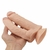 Pênis Duplo Prazer em Dobro - Medidas 19,5 X 3,5cm Cor Bege Cod: 7723BG - loja online