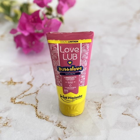Tutti-frutti Bubbalove Lubrificante Beijável