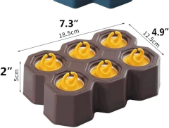 Mini helado de silicona x6 en internet