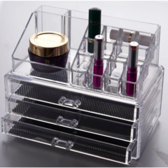 Organizador Con Cajones Cosméticos Maquillaje Joyas Acrílico - Es Necesario