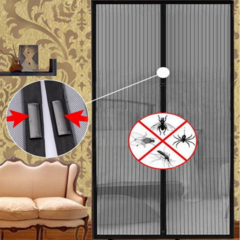 Cortina Mosquitero Con Nano Cinta Adhesiva Magnética - comprar online